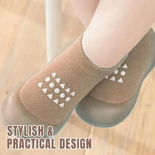 Kqwfsiu Baby Sock Shoes Boys Girls First Walking Shoes Non Slip Lightweight Toddler Infant Indoor Outdoor - 5