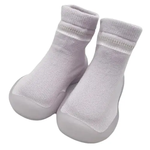 Kqwfsiu Baby Sock Shoes Boys Girls First Walking Shoes Non Slip Lightweight Toddler Infant Indoor Outdoor - 1