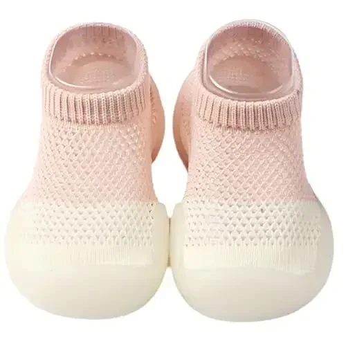 Kqwfsiu Baby Sock Shoes Boys Girls First Walking Shoes Non Slip Lightweight Toddler Infant Indoor Outdoor - KQWFSIU