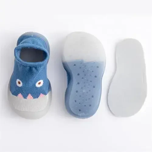 Kqwfsiu Baby Sock Shoes Boys Girls First Walking Shoes Non Slip Lightweight Toddler Infant Indoor Outdoor - 6