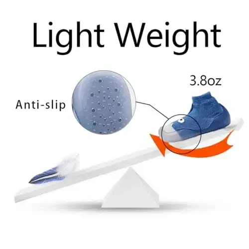 Kqwfsiu Baby Sock Shoes Boys Girls First Walking Shoes Non Slip Lightweight Toddler Infant Indoor Outdoor - 4