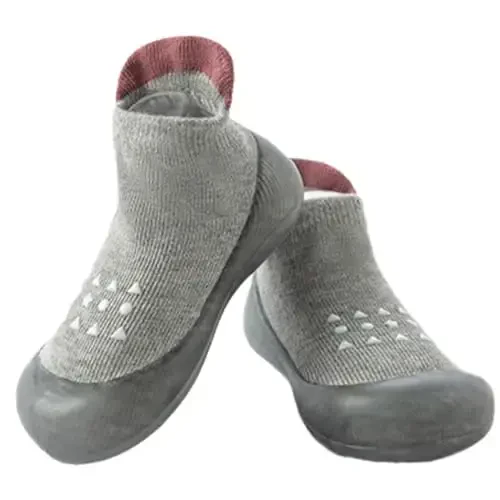 Kqwfsiu Baby Sock Shoes Boys Girls First Walking Shoes Non Slip Lightweight Toddler Infant Indoor Outdoor 