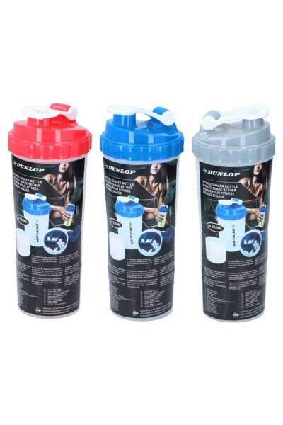 Красная бутылка-шейкер для фитнеса - 7