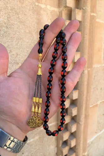 Красная подарочная четка 