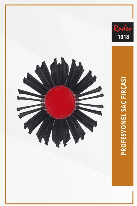 Красная профессиональная расческа для волос 1018 - 3