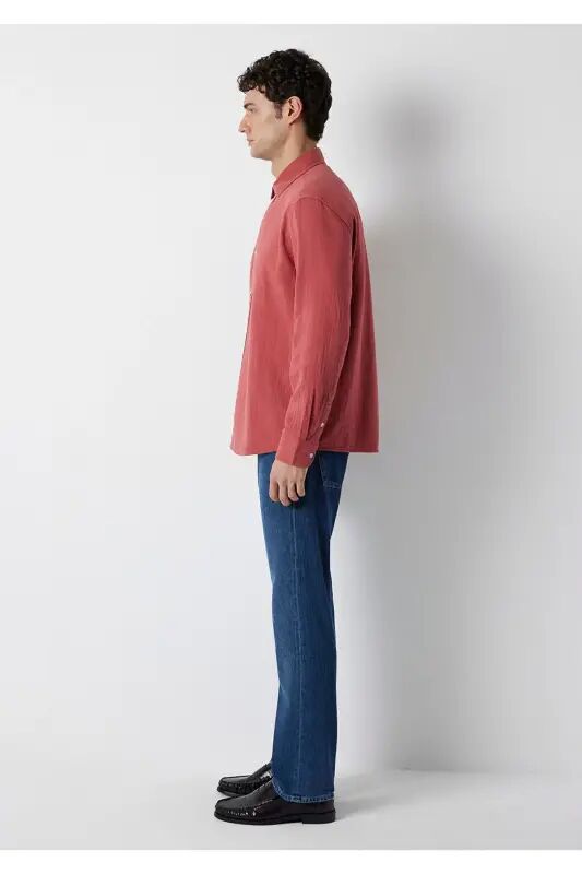 Красная Рубашка Regular Fit / Обычный Крой 0211518-71100 - Красный - 5