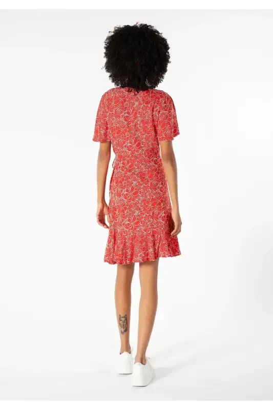 Красное женское платье Cl1058870 - 2