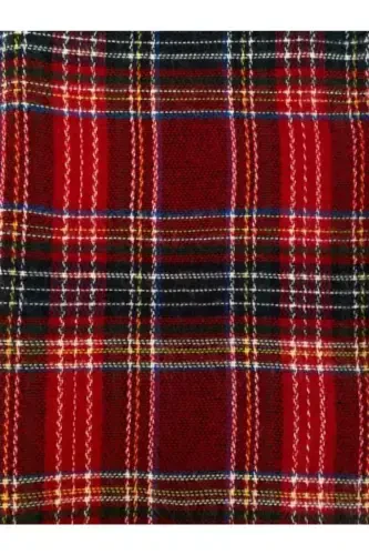 Красный Шотландский Шарф-Красный - 3