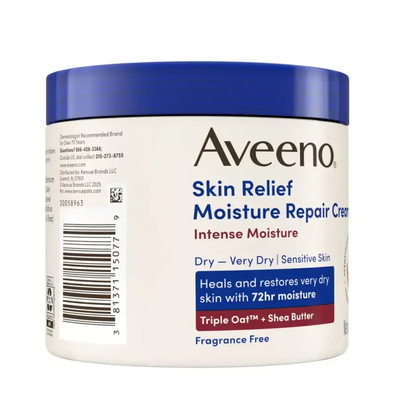 Крем Aveeno Skin Relief для интенсивного увлажнения очень сухой кожи, 11 унций - 5