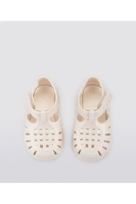 Tobby Gloss Krem Çocuk Sandalet - 3