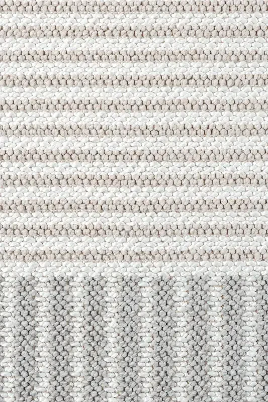 Krem Bej Kulrang Yumshoq To'qimali Gilam Gilam Salon Oshxona Koridor Yo'lak To'quv Mashina Gilami 009-Krem 3 - 6