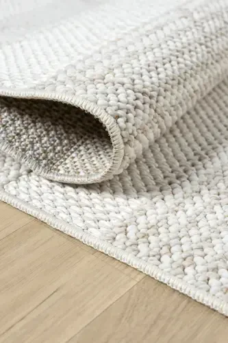 Krem Bej Yumshoq To'qima Gilam Kilim Salon Oshxona Koridor Yo'lak To'quv Mashina Gilami 0017-Krem 15 - 7