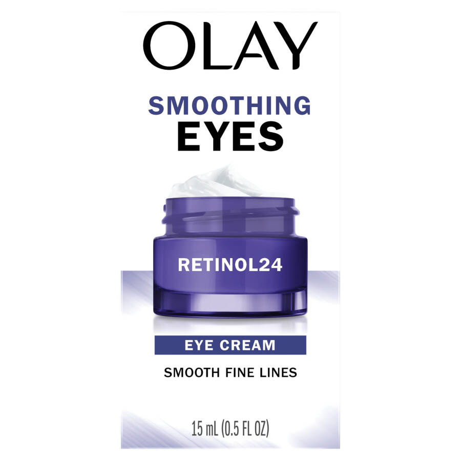 Крем для кожи вокруг глаз Olay Retinol 24, без отдушек, для нормальной кожи, 15 мл - 10