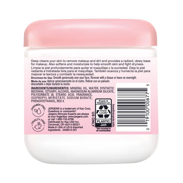 Jergens All Purpose Face Cream, Deep Cleansing Moisturizer, Lotion for Dry Skin, 15 fl oz - 9