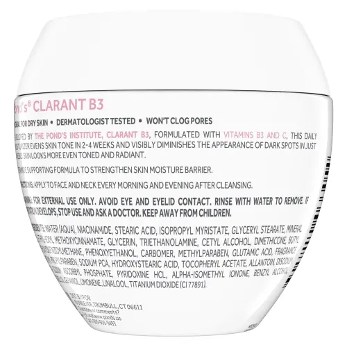 Крем для лица Pond's Correcting Facial Cream Clarant B3 Крем-корректор против темных пятен для сухой кожи 7 унций - 9
