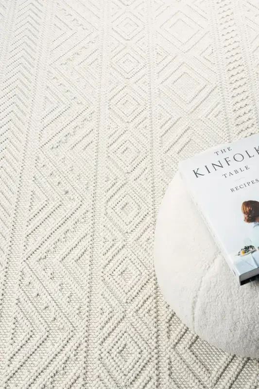 Крем Мягкий Тканый Ковер Килим Салон Кухня Коридор Прикроватный Коврик Тканый Машинный Ковер 0018-Крем 20 - 4