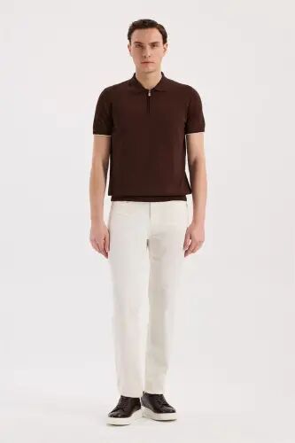 Krem Slim Fit 5 choʻntakli sport shim - JAKAMEN (1)