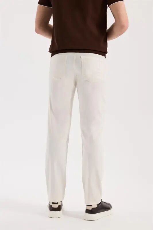 Krem Slim Fit 5 choʻntakli sport shim - 4