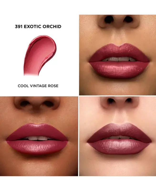Кремовая губная помада L'Absolu Rouge - 391-Экзотическая Орхидея - 3