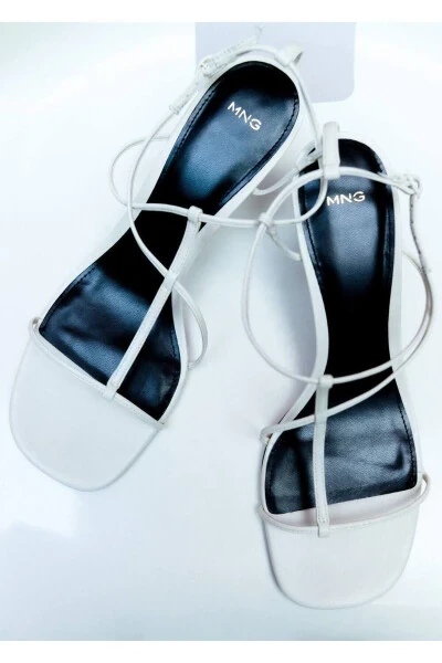 Крест-накрест тасмали сандал - MANGO (1)