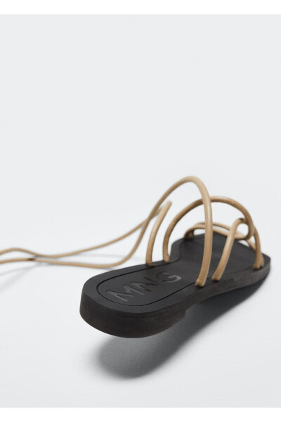 Крест-накрест тасмали сандали - 4