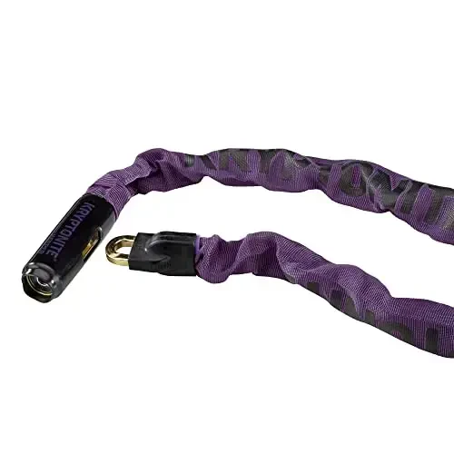 Kryptonite Keeper 785 Bike Chain Lock, 2.8 Feet Long Heavy Duty Anti-Theft Bicycle Chain Lock with Keys for Bike, Motorcycle, Scooter, Bicycle, Door, Gate, Fence - 3