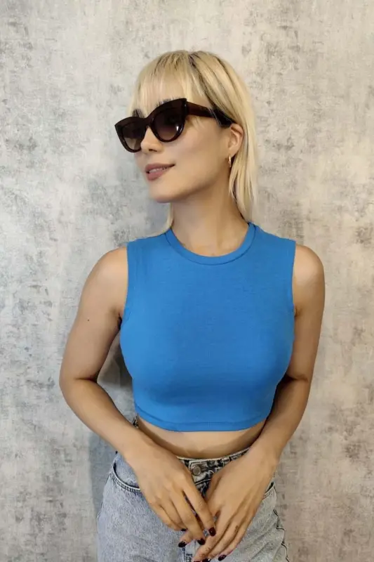 Crop Top - Saks - 1