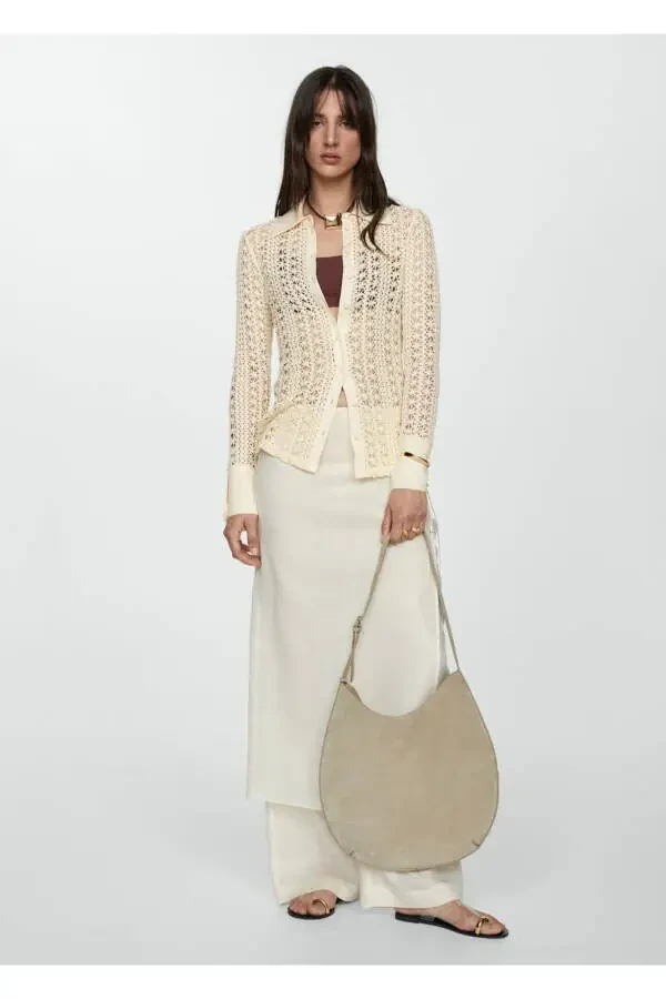 Кроше рубашка - 2