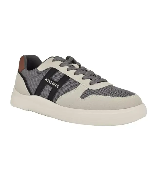 Кроссовки мужские Cetus Casual Lace Up Sneakers-Серый Мульти - TOMMY HILFIGER