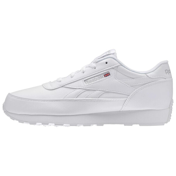 Кроссовки Reebok Mens Classic Renaissance White Steel V67020 из кожи для мужчин с комфортом - 2