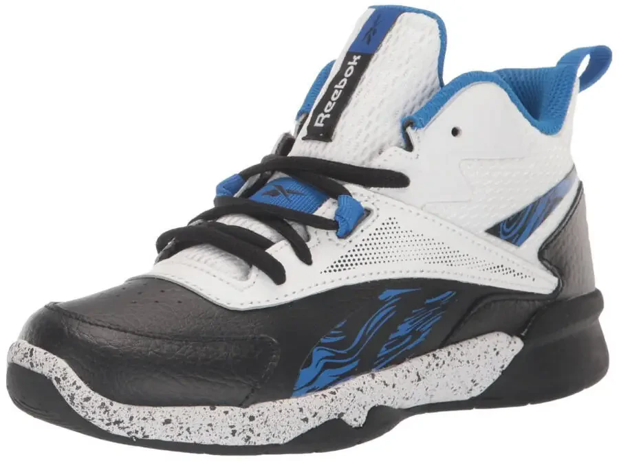 Кроссовки Reebok Unisex Classic Leather BLACK/SILVER MET./FTWR WHITE - 1