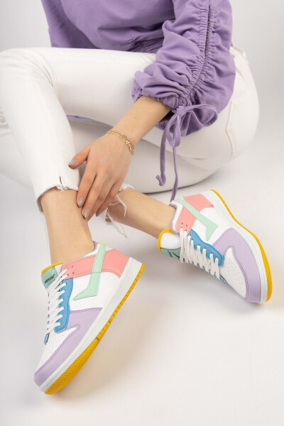 Кроссовки unisex Lambırlent 8075 Air Force Lilac-green - 28