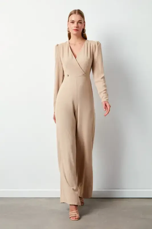 Круазе Сюс Ташлы Креп Тулум - Беж-БЕЖ - 2