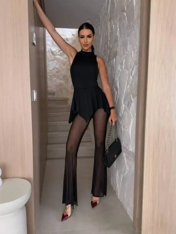 КРУЖЕВНОЙ КОМБИНЕЗОН - 3