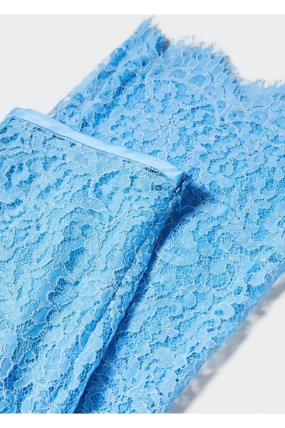 Кружевные брюки-палаццо - 5