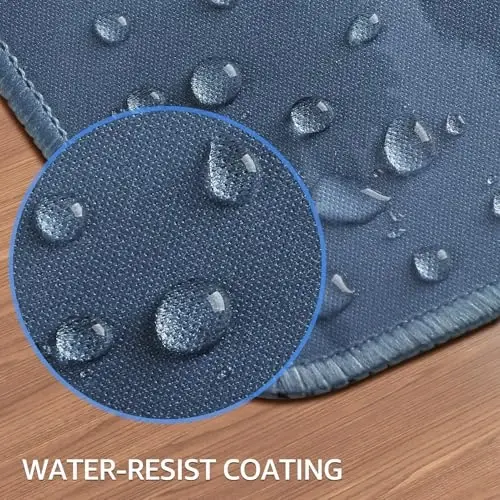 KTRIO Large Gaming Mouse Pad, Desk Mat, 31.5 x 11.8 in, Cloud Forest, XL | Smooth Micro-Weave Surface, Artistic Pattern Design, Non-Slip Rubber Base, Durable Stitched Edges, Office & Home Use - 5