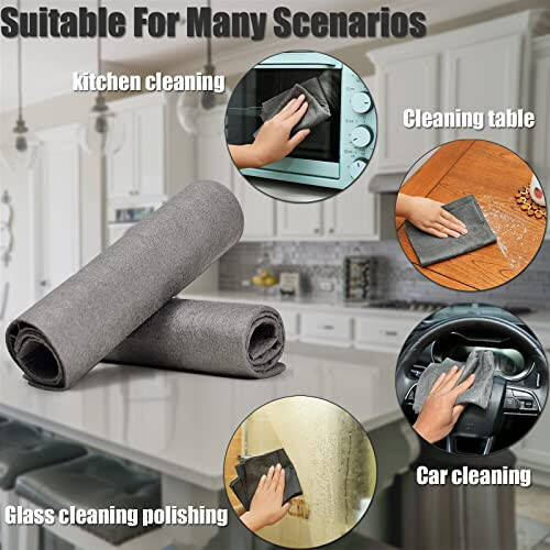 KTT Thickened Magic Cleaning Cloth, 12