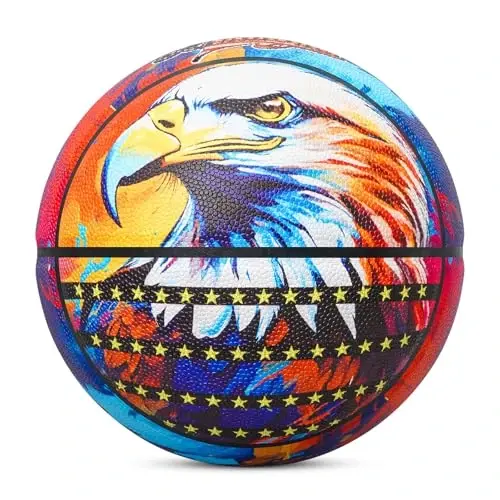 Kuangmi Liberty Court Collection Basketball, Official Size 7(29.5