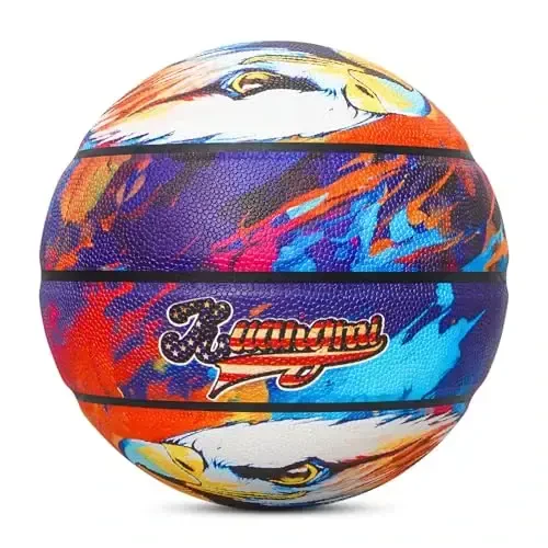 Kuangmi Liberty Court Collection Basketball, Official Size 7(29.5