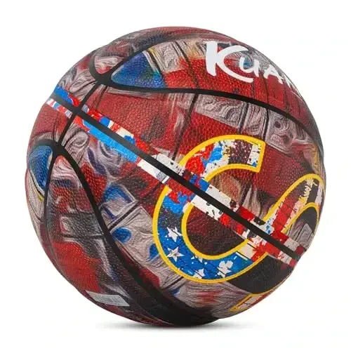 Kuangmi Liberty Court Collection Basketball, Official Size 7(29.5