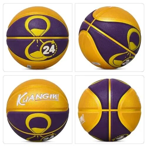 Kuangmi Liberty Court Collection Basketball, Official Size 7(29.5