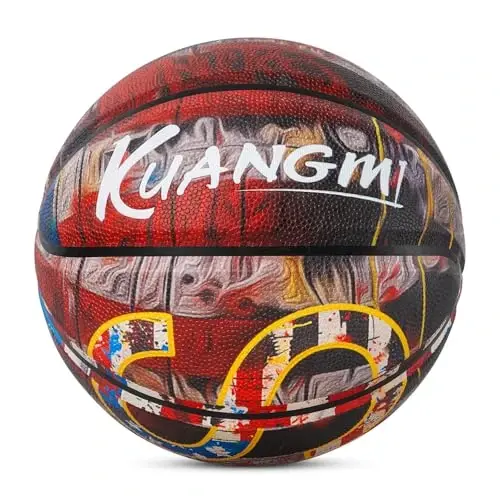 Kuangmi Liberty Court Collection Basketball, Official Size 7(29.5