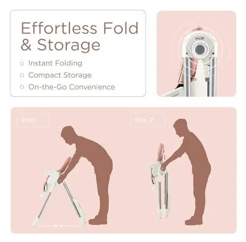 KÜB 3-in-1 Foldable Baby High Chair - 30