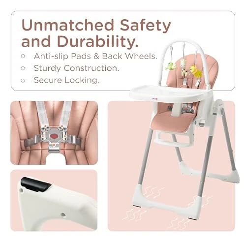 KÜB 3-in-1 Foldable Baby High Chair - 10