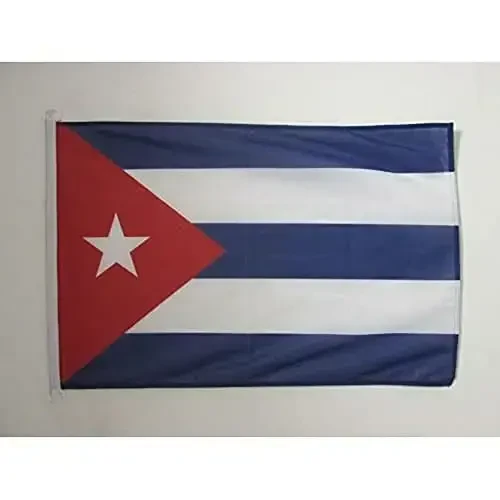Cuba NAUTICAL Flag 18'' x 12'' - Cuban flags 30 x 45 cm. - Banner 12x18 in for boat - AZ FLAG - AZ FLAG (1)