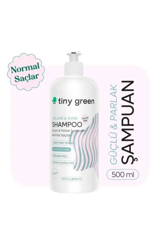 Kuchli porloq normal sochlar uchun shampun 500 ml - 1