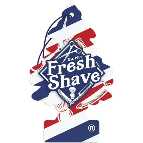 Little Trees Car Air Freshener 6-Pack (Fresh Shave) 