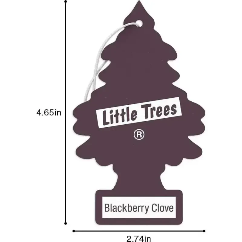 Little Trees Air Fresheners 3 Pack - Blackberry Clove - 7