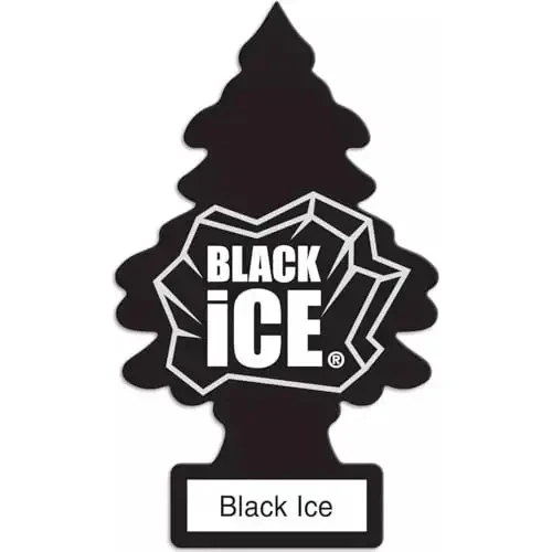 Little-Trees Black Ice Little Tree Air Freshener- 24 Pack 