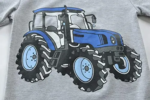 Toddler Boys Pajamas Short Sets Fire Truck Cotton 2 Piece Pjs Excavator Sleepwear Summer Clothes Kids Jammies Set Size 1-7T - MODAZONE (1)